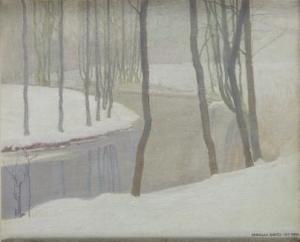 BARTEL Bronislaw 1887-1968,"Zima" ("Winter"),1913,Desa Unicum PL 2018-01-23