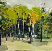 BARTEL Eva 1900-1900,September Trees,Lando Art Auction CA 2014-05-04