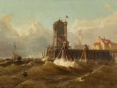 BARTH W 1800-1900,Harbor View in England,1920,Auctionata DE 2017-01-16