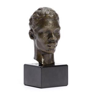 BARTHE Richmond 1901-1989,Untitled (Head of a Young Man),1930,Swann Galleries US 2023-10-19