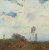 BARTLETT Dana 1882-1957,Nocturne landscape,John Moran Auctioneers US 2016-01-27
