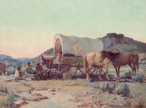 BARTLETT Gray 1885-1951,Dawn in Navajo Land,Altermann Gallery US 2020-09-18