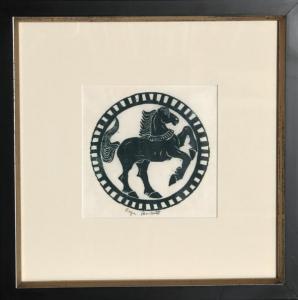 BARTLETT Roger,Horse,1965,Ro Gallery US 2011-02-03