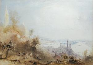 BARTLETT William Henry,The City of Buda from the Observatory over the Dan,Cheffins 2013-06-19