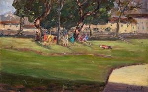 BARTOLI GUIDO 1855,Giochi nel parco,Minerva Auctions IT 2018-11-27