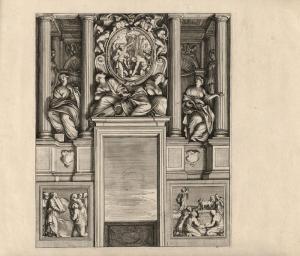 BARTOLI Pietro Santi,Disegno della Loggia di San Pietro in Vaticano,1665,Galerie Bassenge 2022-06-01