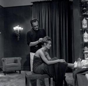 BARTOLONI Adriano 1939,Romy Schneider et Luchino Visconti dans un,1962,Pierre Bergé & Associés 2016-12-12