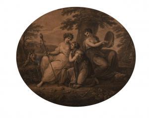BARTOLOZZI,A scene of three maidens,John Nicholson GB 2021-01-20