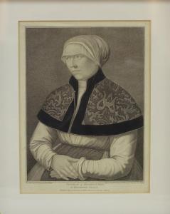 BARTOLOZZI F,Portrait of Holbein's Wife at Kensington Palace,Simon Chorley Art & Antiques 2021-09-21