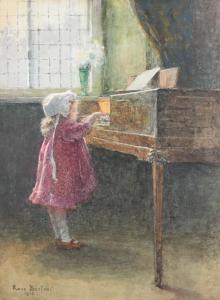 BARTON Rose Maynard 1856-1929,The Pianist,1902,Woolley & Wallis GB 2023-03-08