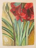 BARTSCHE Regine 1900-2000,Red Lilies,Fonsie Mealy Auctioneers IE 2021-07-27