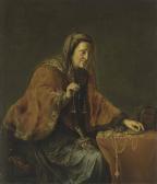 BARTSIUS Willem 1612-1650,An old woman weighing gold, or Allegory of Avarice,Christie's 2018-07-06