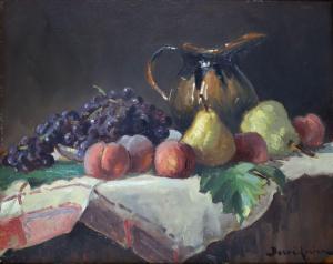 BARUE Lucien 1800-1900,Nature morte aux fruits,Bayeux Encheres FR 2023-07-14