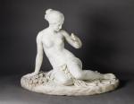 BARUZZI Cincinnato 1796-1878,THE SEATED FIGURE OF PSYCHE,Capes Dunn GB 2023-08-08