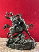 Barye Antoine Louis 1795-1875,Thésée combattant le centaure Biénor,Varenne Encheres FR 2024-04-26