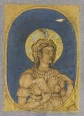 BASAWAN,The Virgin Mary holding a book,1585-90,Sotheby's GB 2015-10-06