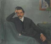 BASCHNY Emanuel 1873-1932,Portrait of Prof. Robert Hofstatter,Sotheby's GB 2006-11-14