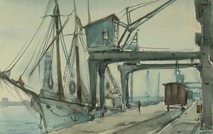 BASCONES AYNETO JOSEP 1927-2014,Muelle,Brok ES 2008-05-15