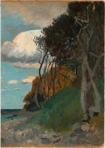BASEDOW Heinrich 1896-1984,Die Steilküste bei Lohme auf Rügen,Galerie Bassenge DE 2022-12-01