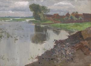 BASEDOW Heinrich 1896-1984,Partie auf Rügen nach dem Regen,Galerie Bassenge DE 2023-06-08