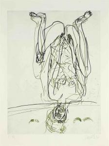 BASELITZ Georg 1938,Composition,1996,Christie's GB 2014-10-14