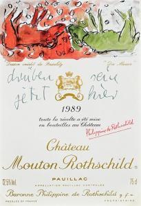 BASELITZ Georg 1938,Mouton Rothschilds,Morgan O'Driscoll IE 2024-04-15