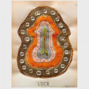 BASEN DAN 1939-1970,Untitled (Luck),1966,Stair Galleries US 2019-11-15