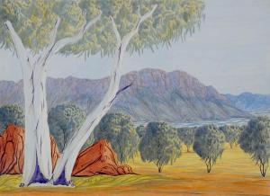 BASIL Rantji 1936-1999,Mount Giles, Mc Donnell Ranges,Elder Fine Art AU 2023-07-31