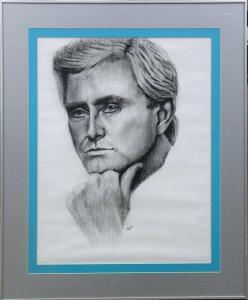 BASILE P,Portrait of Merv Griffin,1986,Clars Auction Gallery US 2009-05-03