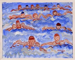 BASILE ROSE,Swimmers II,Eldred's US 2012-08-08