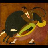 BASKERVILLE Charles 1896-1994,Matador and Bull,Rago Arts and Auction Center US 2010-06-18