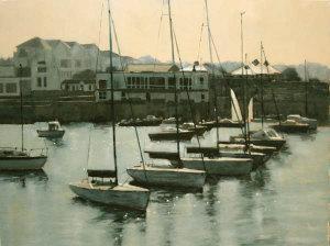BASKO Maurice 1921,West Pier, Dun Laoghaire,De Veres Art Auctions IE 2009-06-15
