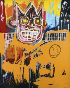 BASQUIAT Jean Michel 1960-1988,ORANGE SPORTS FIGURE,Sotheby's GB 2015-07-01