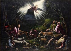 BASSANO Francesco I 1470-1539,L'angelo appare ai pastori,Capitolium Art Casa d'Aste IT 2016-12-15