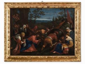BASSANO Giambattista 1553-1613,Workshop, Road to Calvary,Auctionata DE 2015-12-03