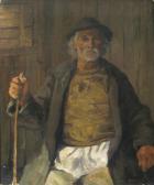 BASSARAB Alexandru 1878-1941,The Old Man,Alis Auction RO 2010-12-07
