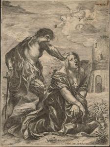 BASSE Willem 1613-1672,Il Martirio di Santa Barbara,Bertolami Fine Arts IT 2023-06-26