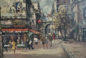 BASSET Louis 1948,Paris cityscape,Hansons GB 2022-02-28