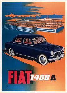 BASSI Renzo 1903-1978,FIAT 1400 A,1954,Cambi IT 2019-03-14