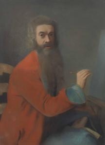 BASSOMPIERRE Marie Anne,Portrait of Jean-Etienne Liotard,Christie's GB 2013-07-02