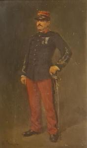 BASSOT Ferdinand 1843-1900,Militaire en grande tenue,Rossini FR 2023-04-13
