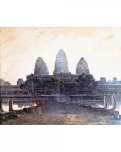 BASSOULS Rene 1800-1900,Angkor,1931,Artprecium FR 2020-07-09
