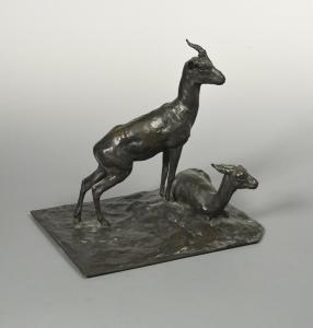 BASTANIER Hanns 1885-1966,antelope,1905,Cheffins GB 2018-09-12
