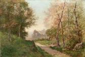 BASTARD E,Paysage de forêt,1910,Saint Germain en Laye encheres-F. Laurent FR 2014-05-25