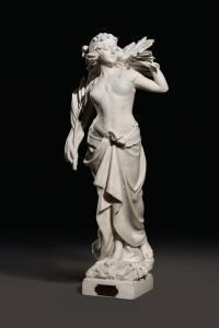 BASTIANI Ildebrando 1867,Nudo con palma (Nude with palm frond),1900,Christie's GB 2020-07-29