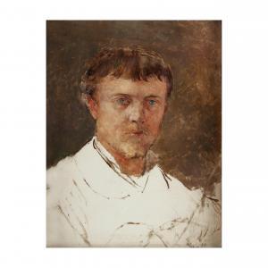BASTIEN LEPAGE Jules 1848-1884,Autoportrai,Cornette de Saint Cyr FR 2023-05-11