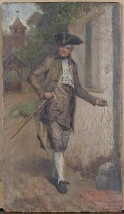 BASTIN A. D 1871-1900,Gentleman at a Cottage Door,19th century,Tooveys Auction GB 2021-06-23