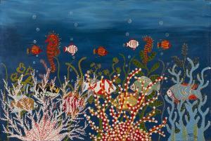 BASTIN Henri 1896-1979,CORAL REEF,1973,GFL Fine art AU 2022-05-24