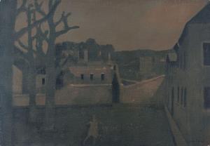 BATAIL Jean 1930-2021,Fillette jouant dans un paysage urbain,1964,Etienne de Baecque FR 2023-10-14