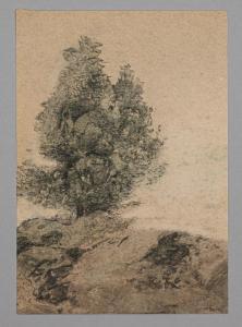 BATAIL Jean 1930-2021,Paysage à l'arbre,Etienne de Baecque FR 2023-10-14